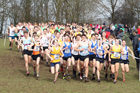 Mens under-20s, 2020 British Athletics Inter Counties Cross Country Champs., Prestwold Hall, Loughborough. Photo: David T. Hewitson/Sports for All Pics